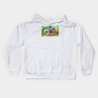 simple house image Kids Hoodie